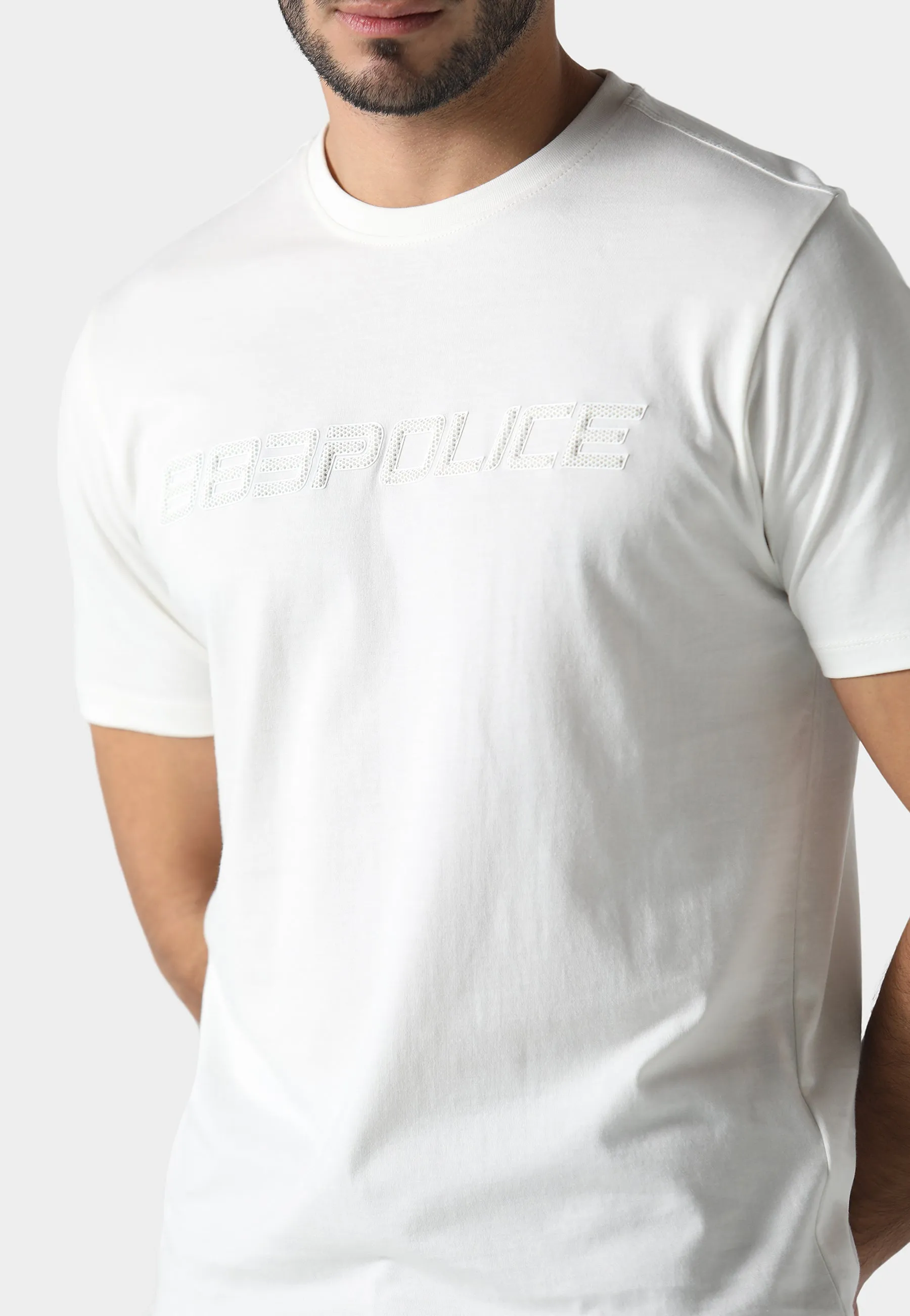 Delano Bone White T-Shirt Simple yet stylish Comfortable texture