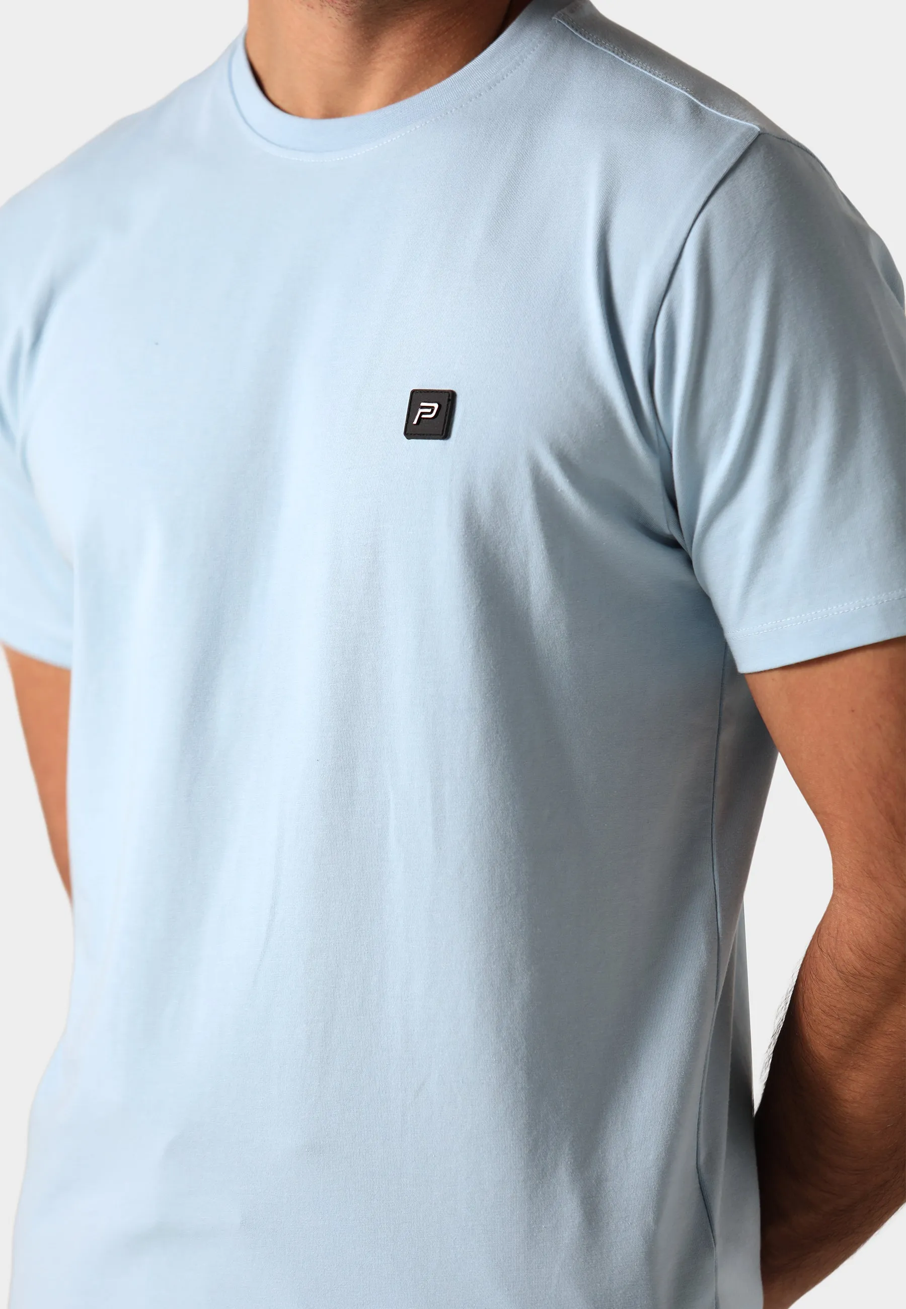 Comfy Layer Wear Dover Sky Blue T-Shirt