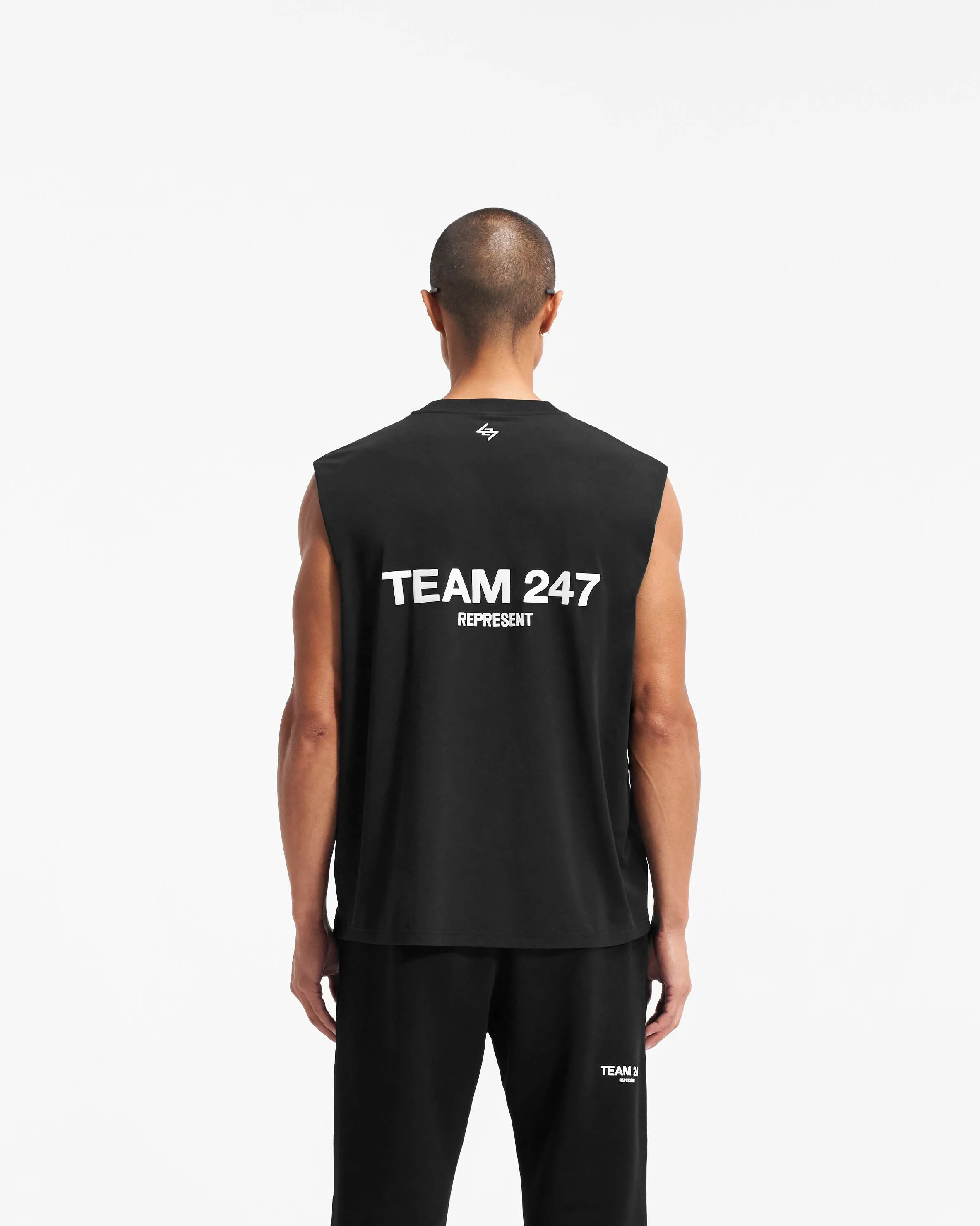 Team 247 Oversized Tank - Black Light Flex Fit Outdoor Style Trend