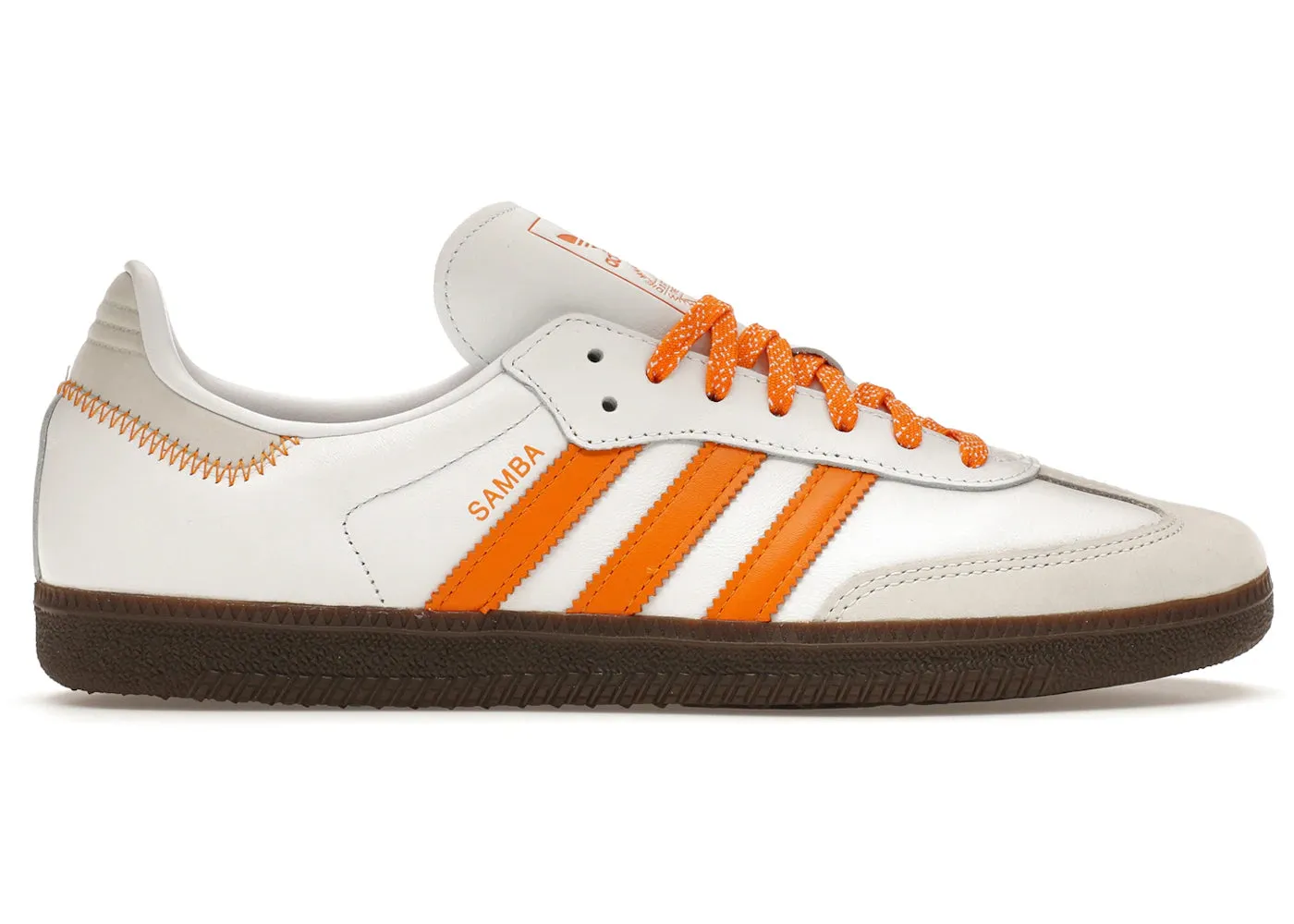 Adidas Samba Og Cloud White Orange (Women'S) Quick Action Ride Supportive sole