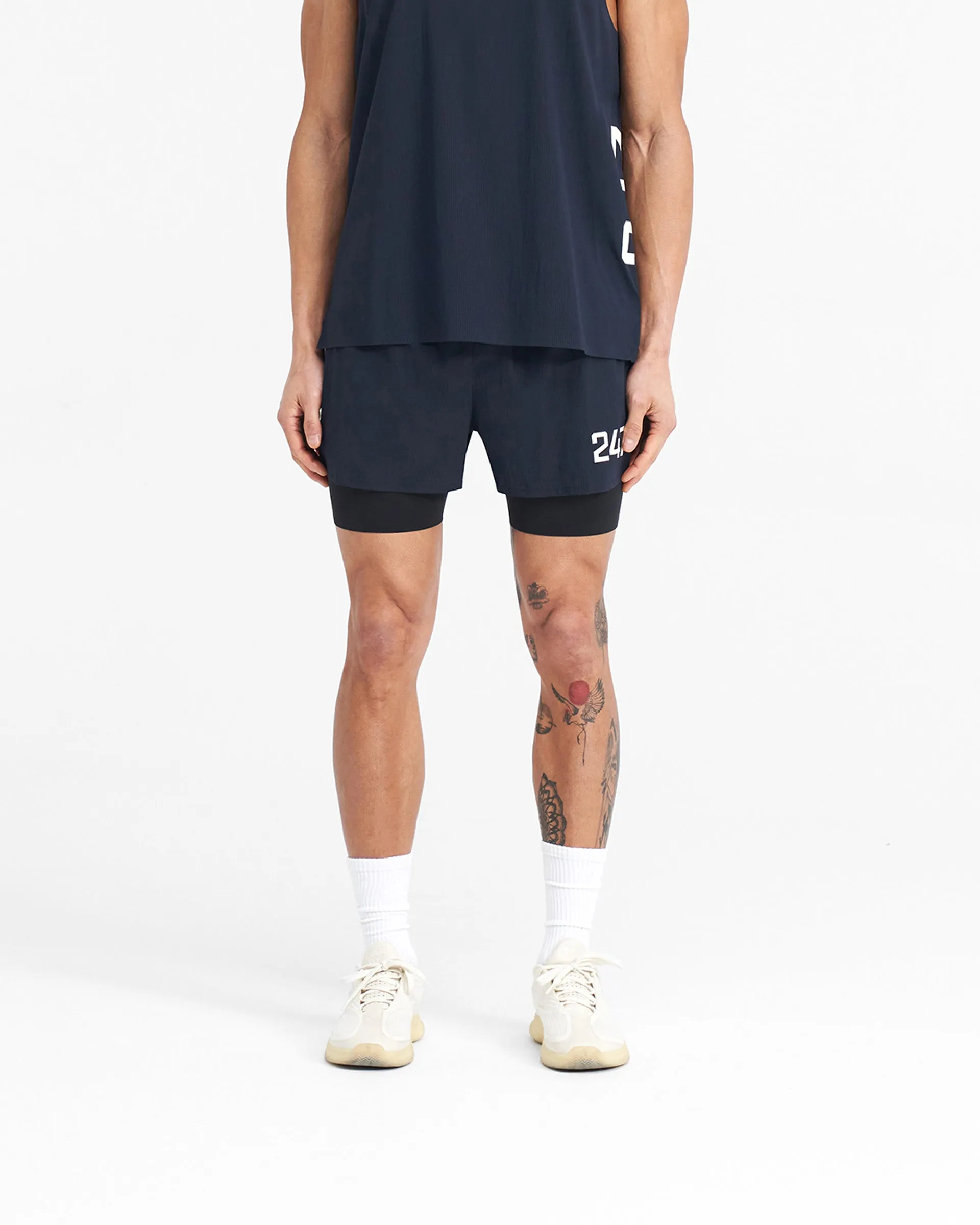 basketball clothing 247 Trail Short - Navy