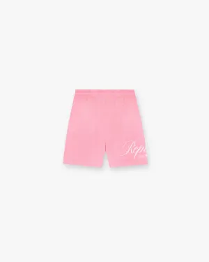 Outdoor Use athletic clothing Represent Owners Club Script Mesh Shorts - Pink