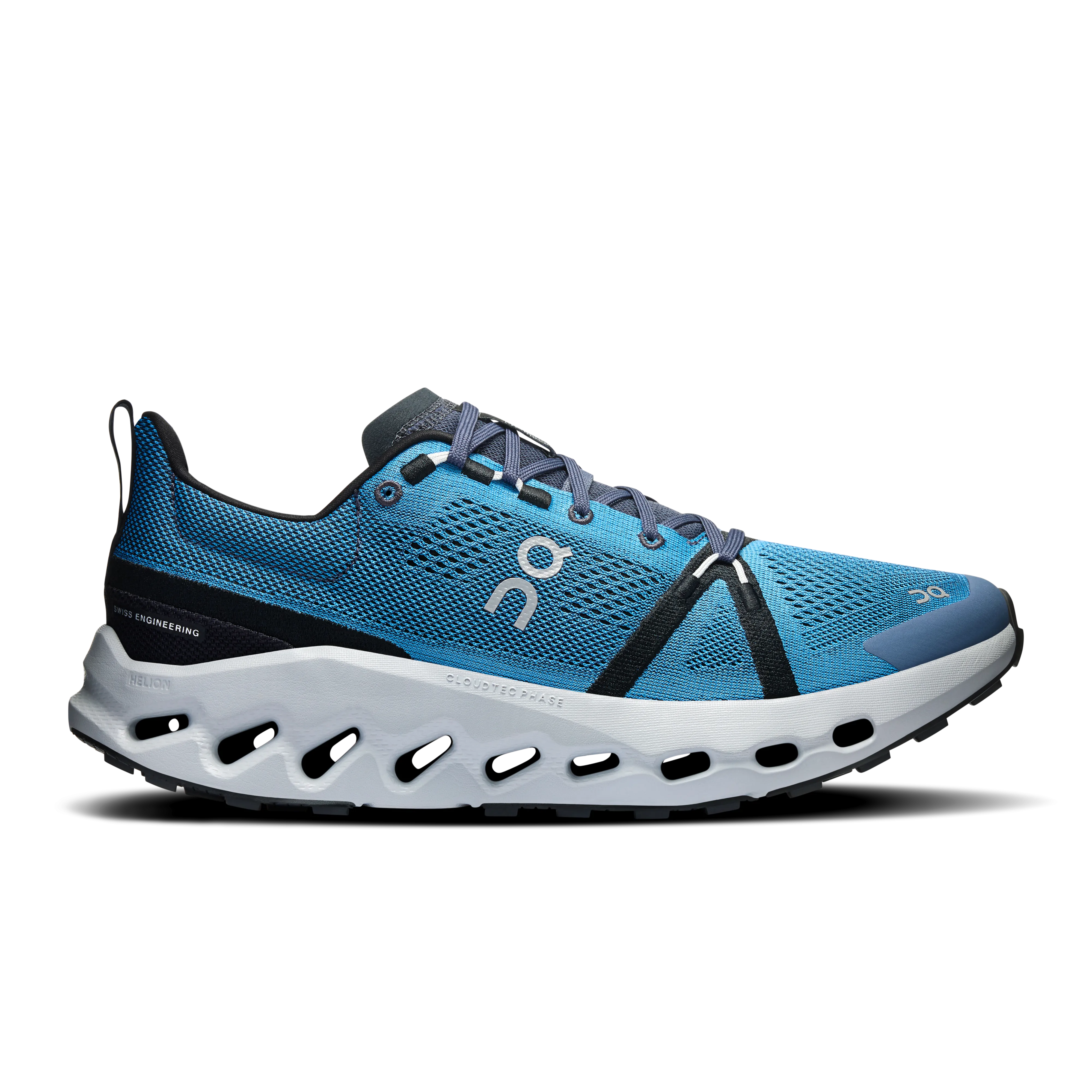 On Running Cloudsurfer Trail Niagara Glacier running in wet conditions shoes badminton shoes