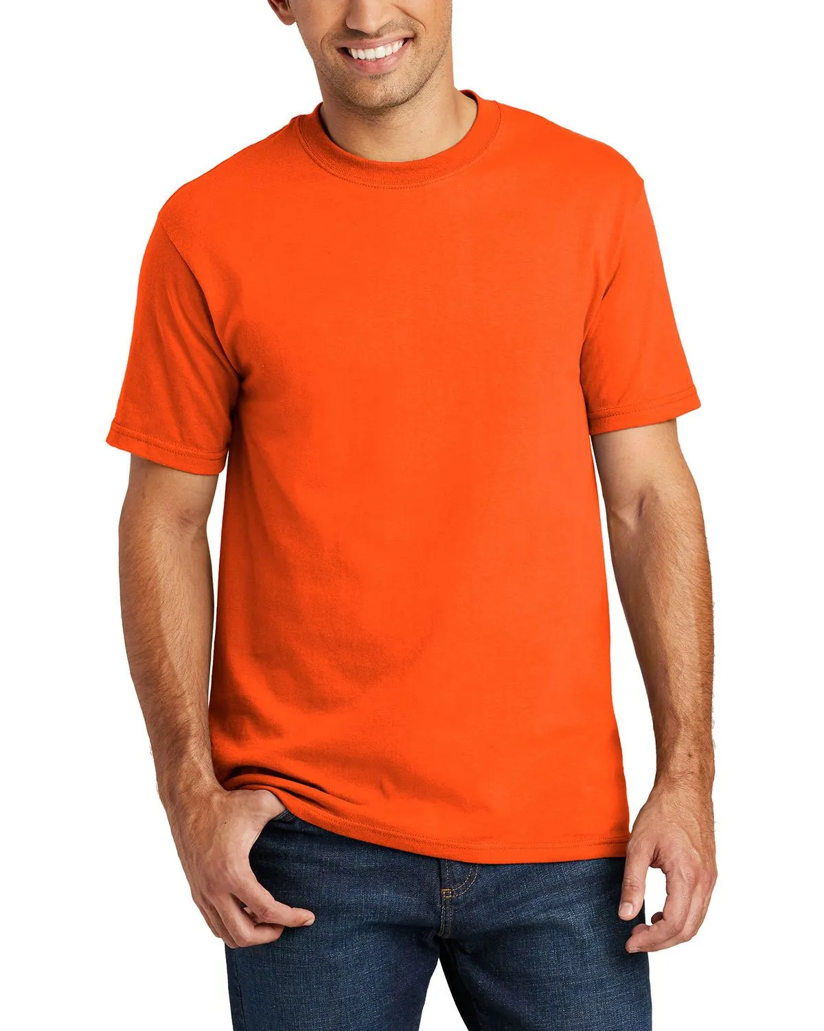 JustBlanks Men's Short Sleeve All-American T-Shirt ZeroWaste Production Award-winning