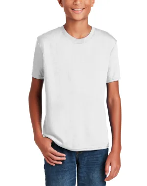 Sublimation Resistant Fabric JustBlanks Youth Performance Short Sleeve Crew Neck T-Shirt