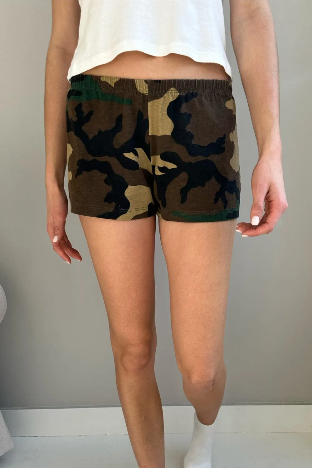 hip look Emery Cotton Sweatshorts