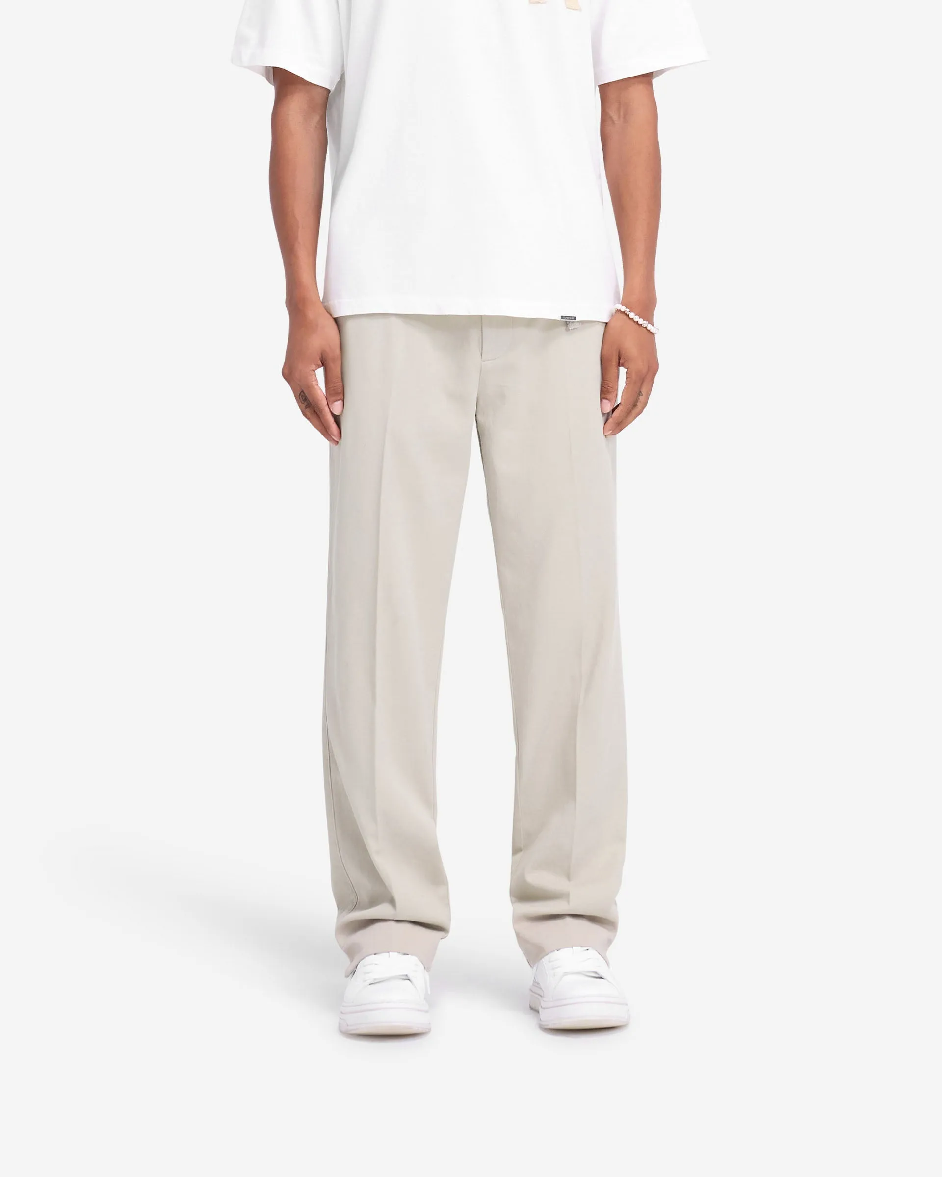 Cotton Pant - Stone Day To Night Walk Friendly