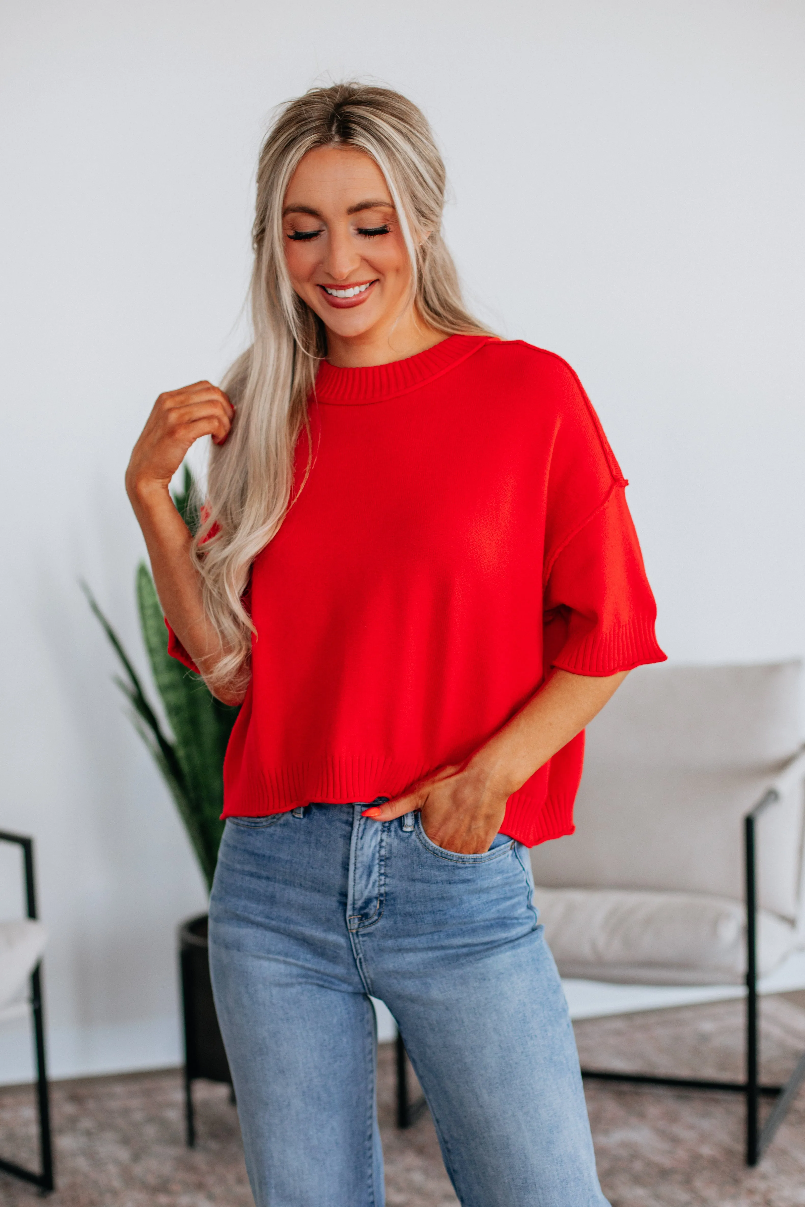 Stay Simple Soft Palette Estela Sweater Top