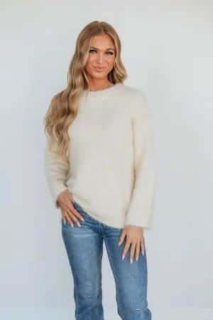 Ethical Production Certified Everly Sweater - Cream