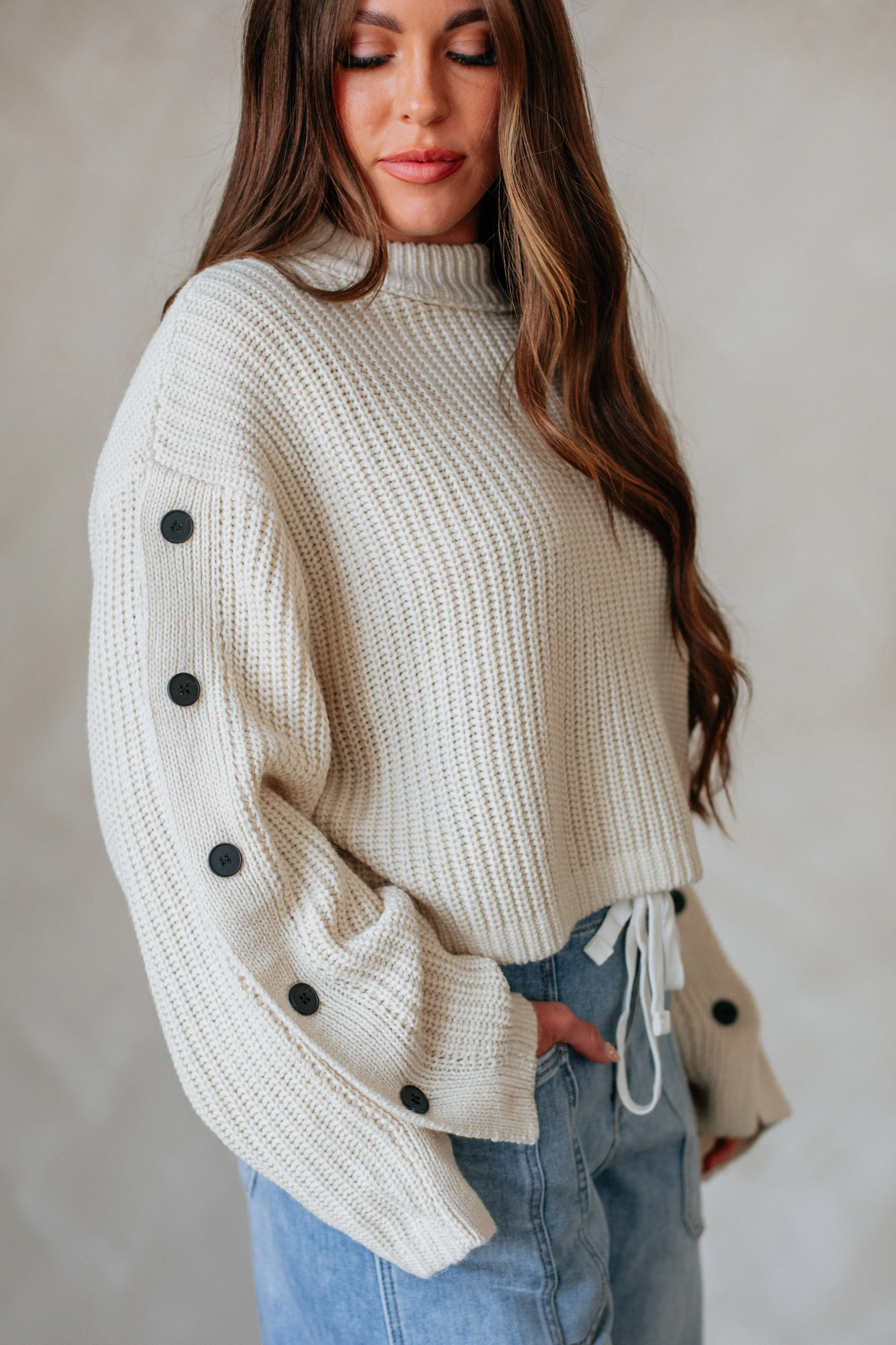Justine Ribbed Sweater Neat Look