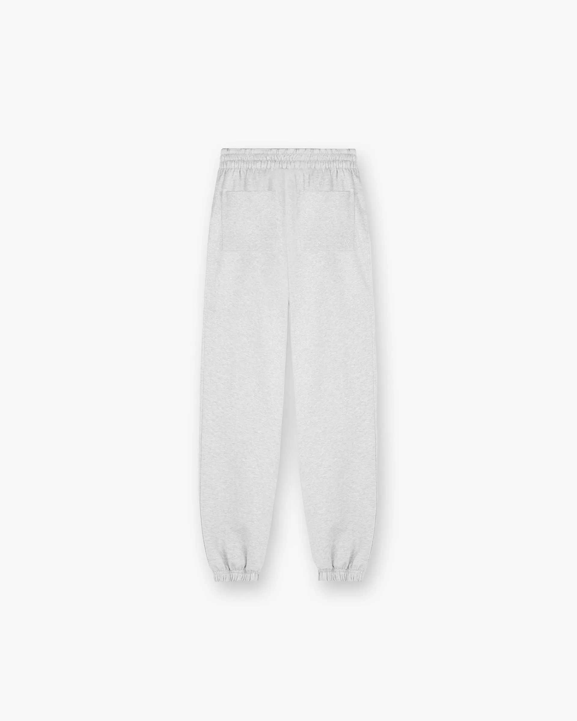 Initial Cuffed Sweatpant - Ice Grey Marl Padded hips Zero Waste Manufacturing