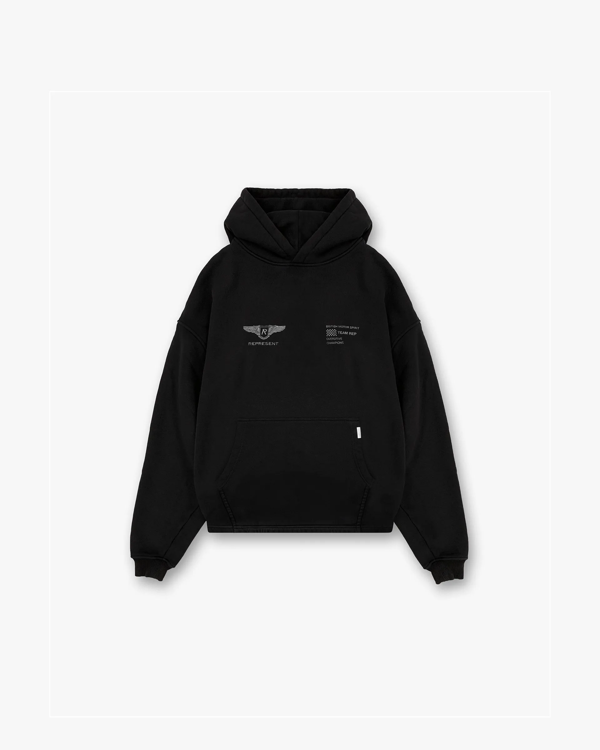 Team Rep Hoodie - Black Casual Chic product ethical sourcing