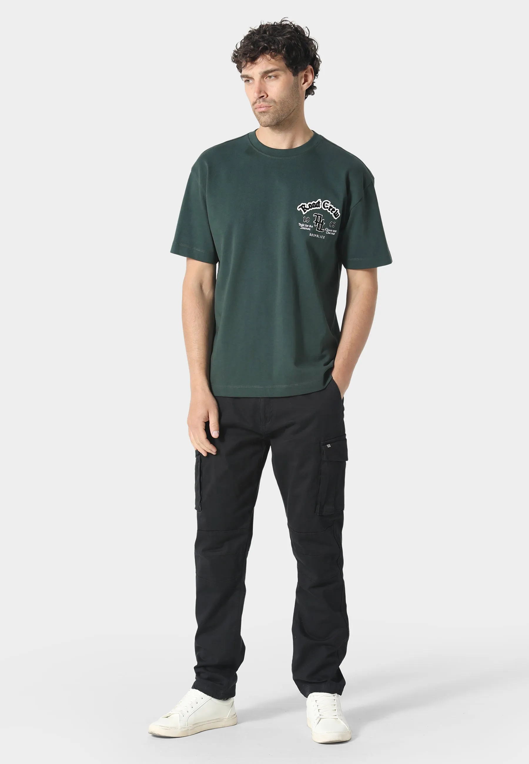 Edmonson Forest Green T-Shirt Versatile Comfort Comfy Casual Wear