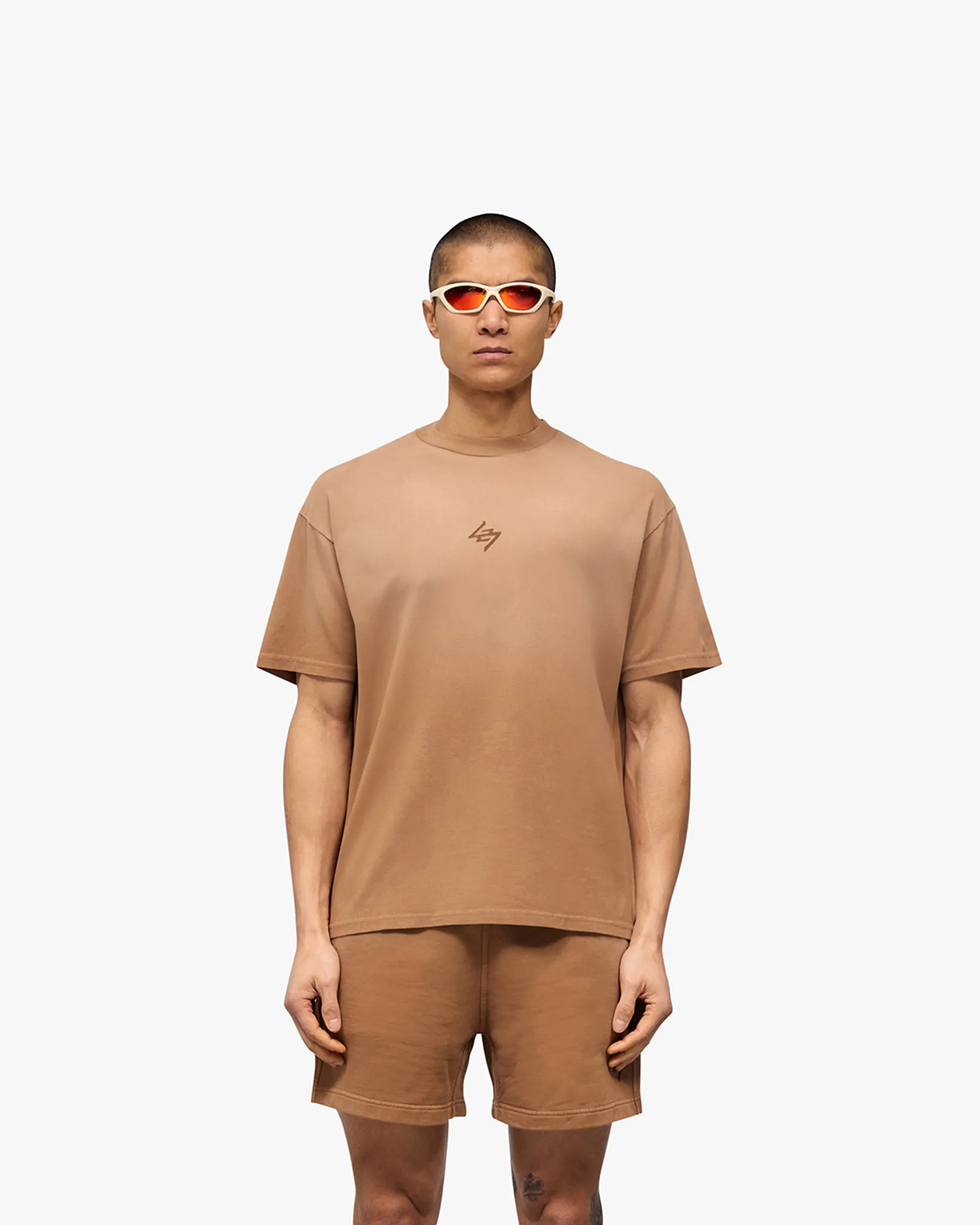 247 Motion Oversized T-Shirt - Rust Chilly Layer