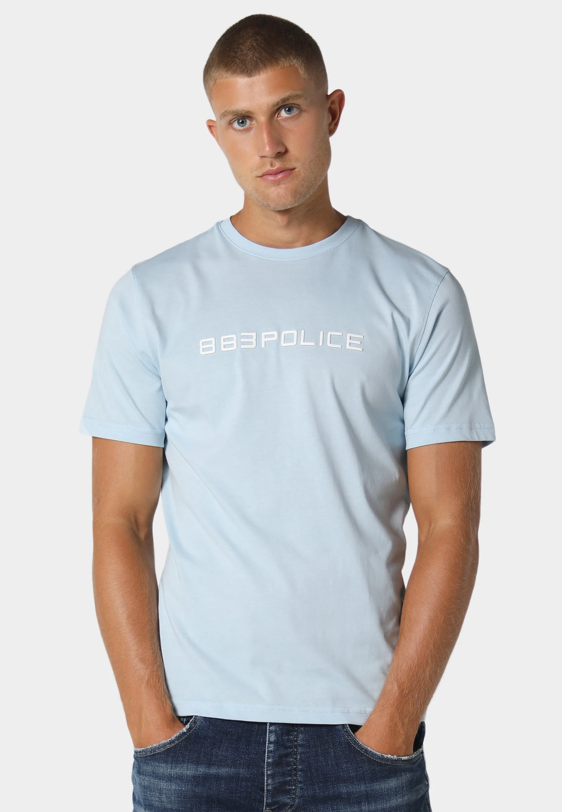 Ockleton Sky T-Shirt Comfortable Stretch