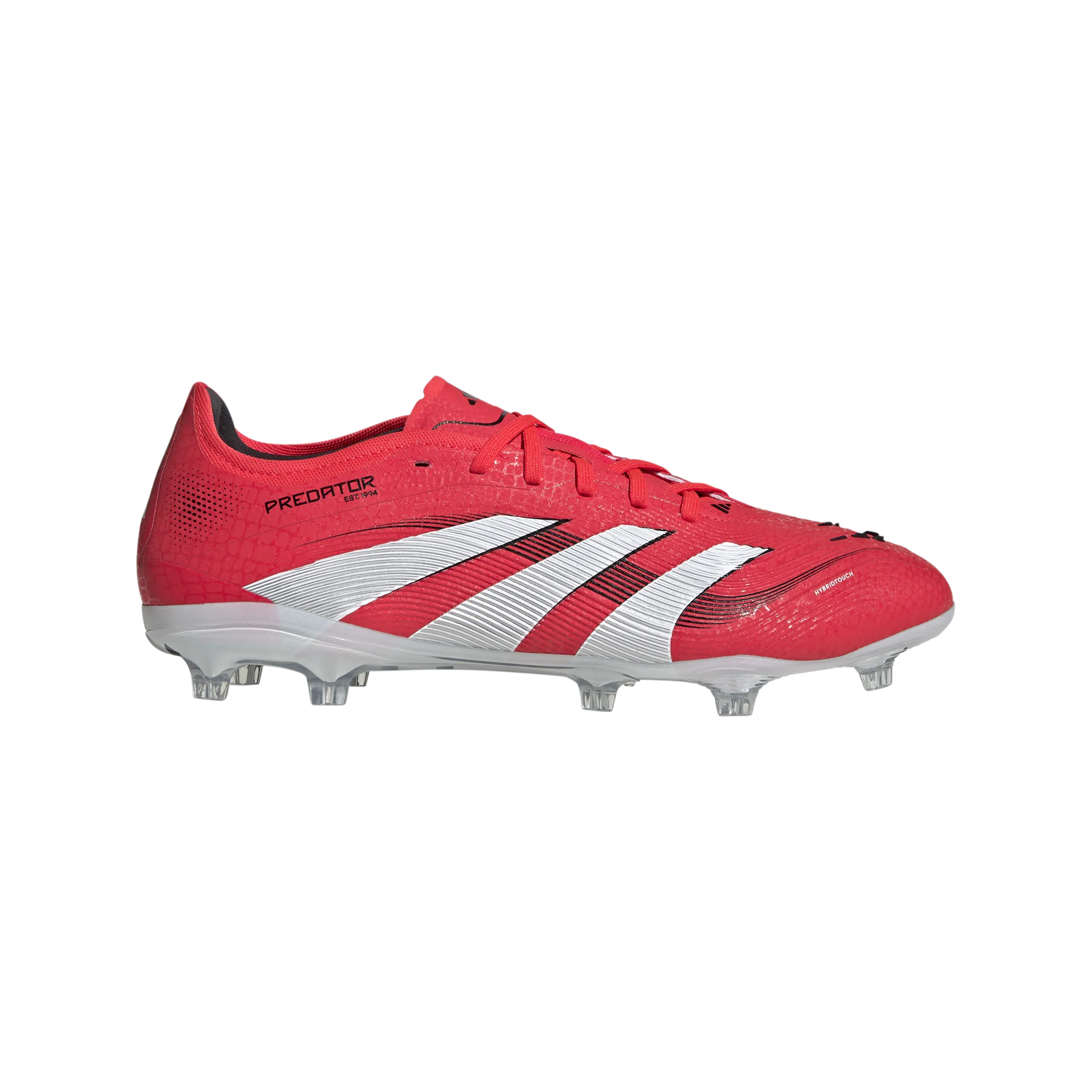 adidas Predator Pro Firm Ground Boots | Lucid Red-Cloud White | Men's Odor Control Technology