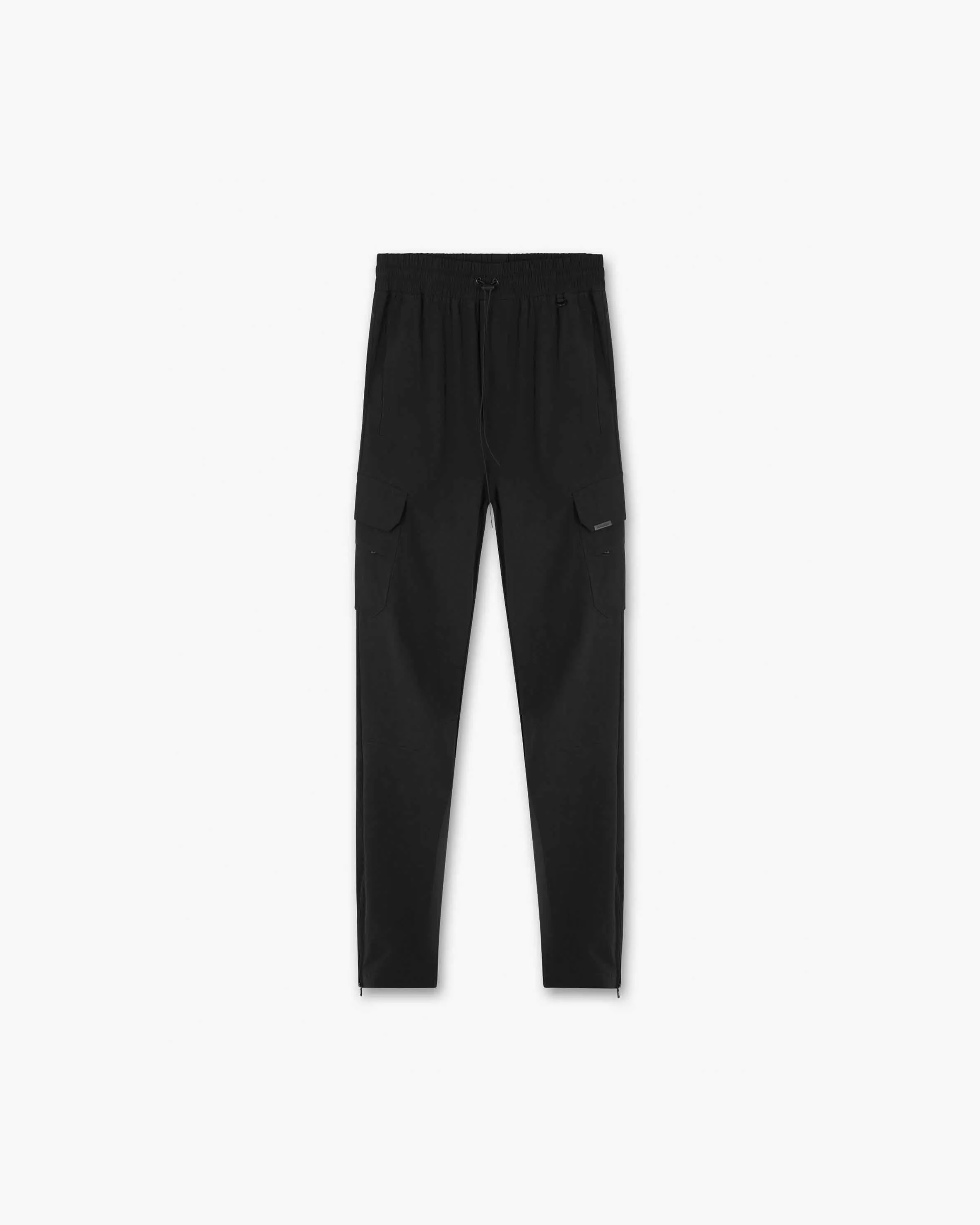 Wear Resistant Fabric StretchWaistband 247 Zip Pant - Black