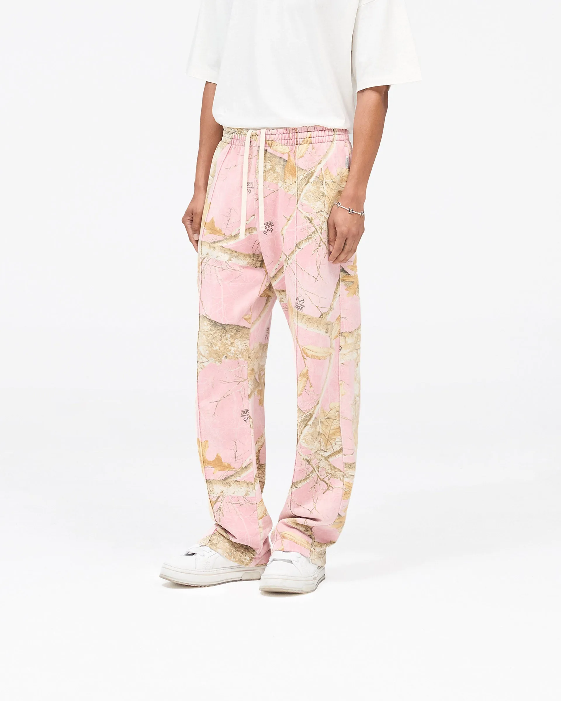 Realtree? Sweatpant - Washed Pink Camo Lounge-friendly Double Stitched Seams