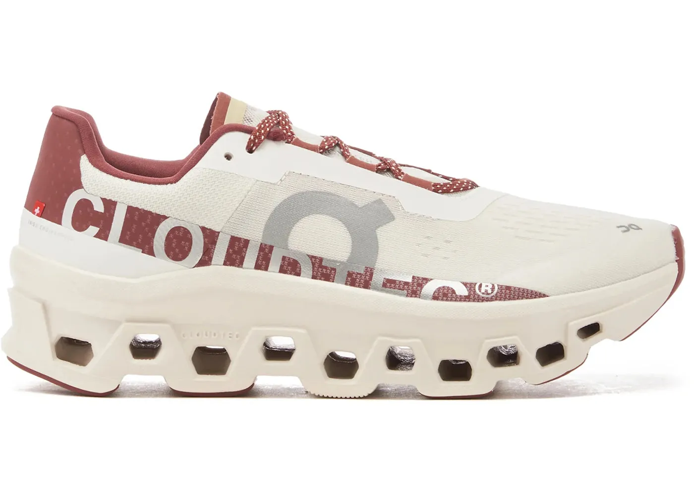 On Running Cloudmonster Lunar New Year Ruby Comfort Upper Vertical Flex Flexibility