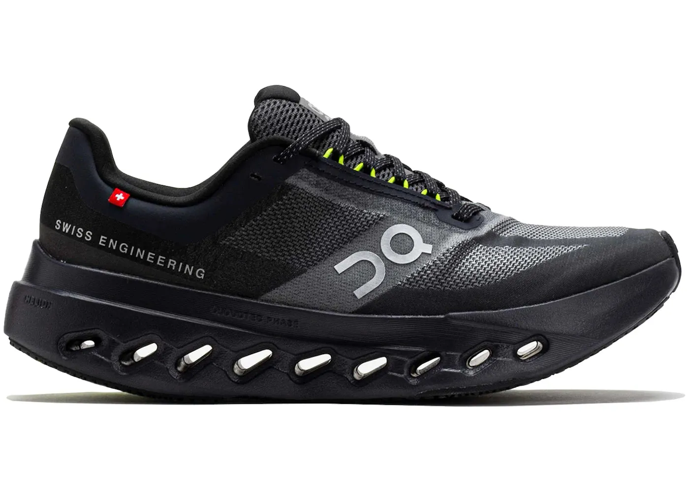 anti - odor running gear On Running Cloudsurfer Next Lumos Black Iron