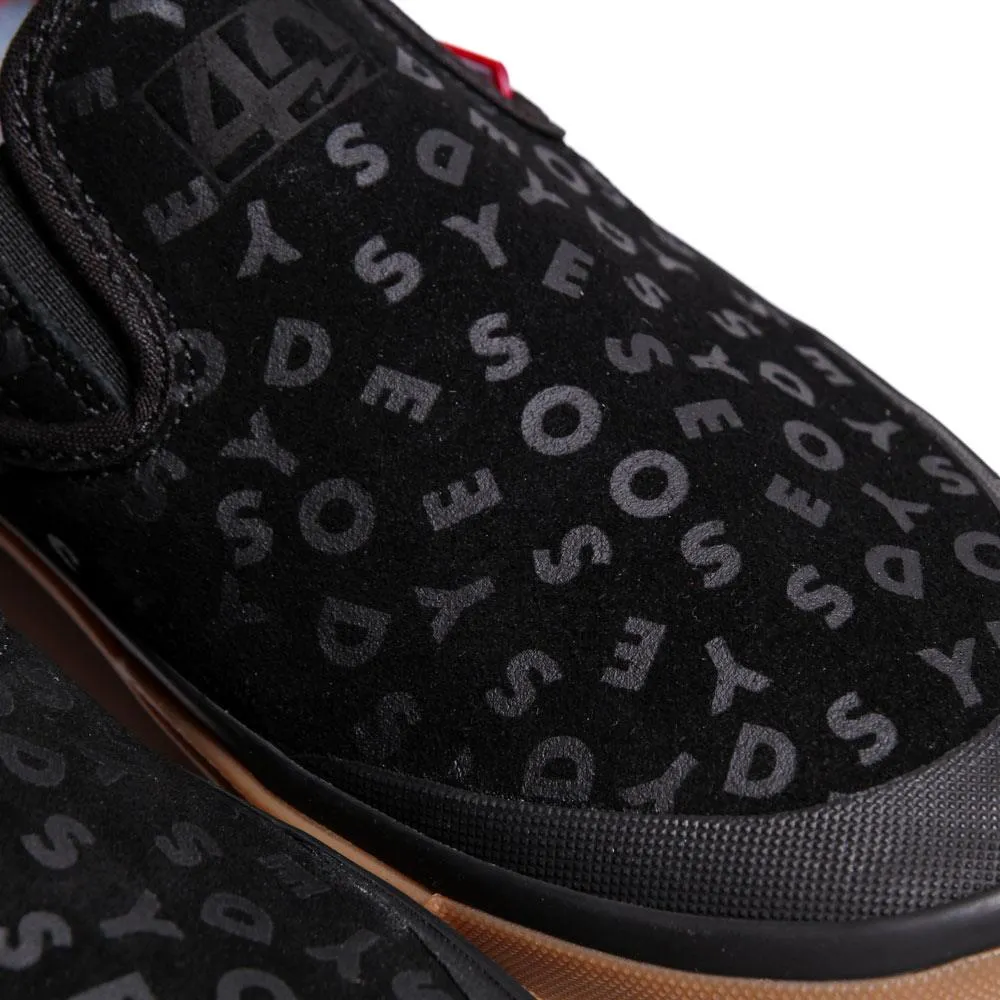 Vans x Odyssey BMX Slip-On - Black/Red/Gum Feather Soft Easy Walk