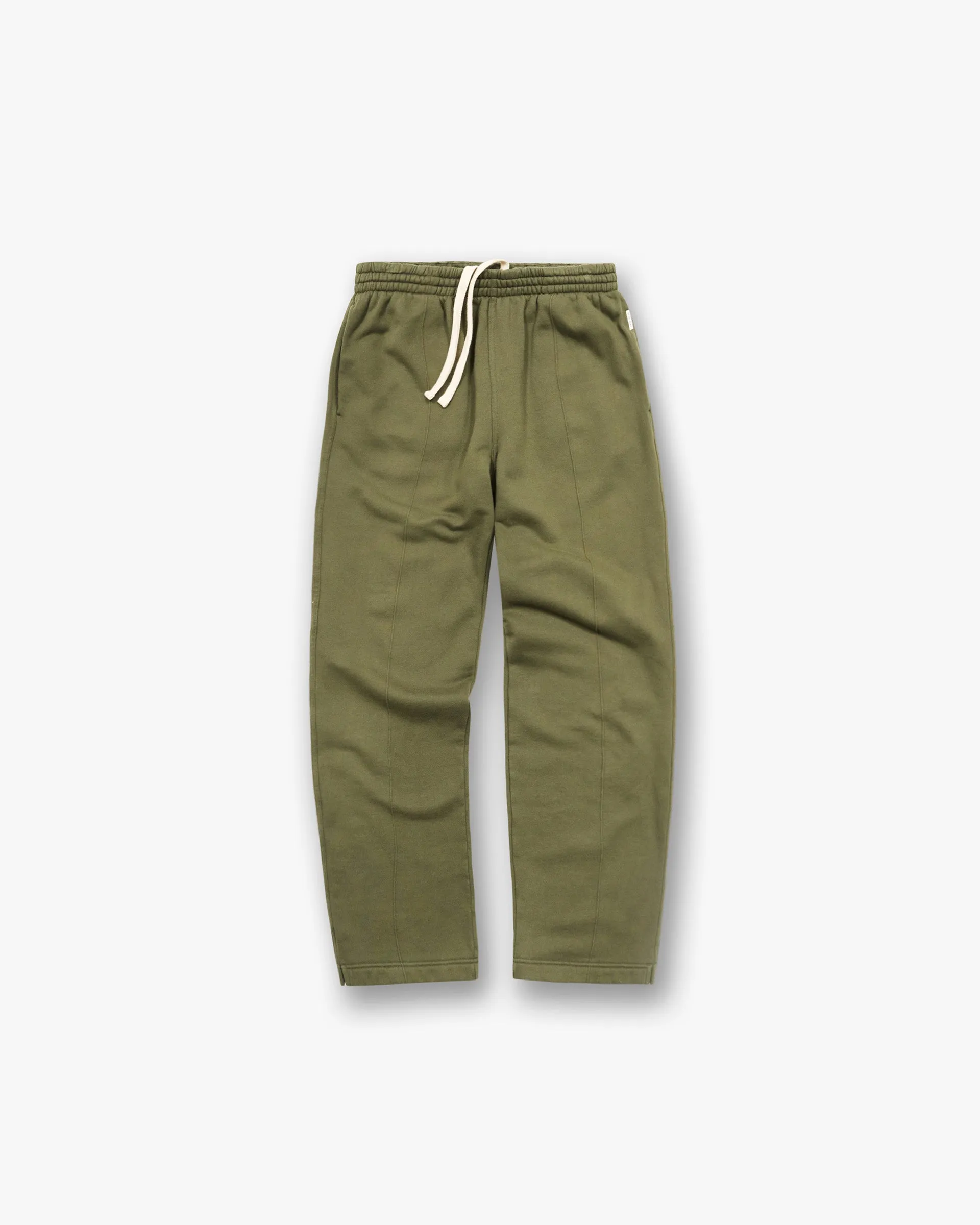 Initial Sweatpants - Army Green Quick Conversion Hem Ultra Stretch