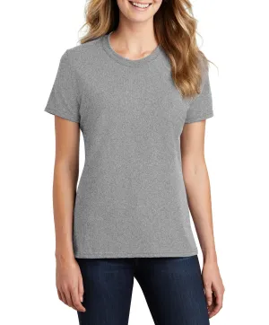 JustBlanks Women's Core Blend Crew Neck Short Sleeve Tee Sleek Look