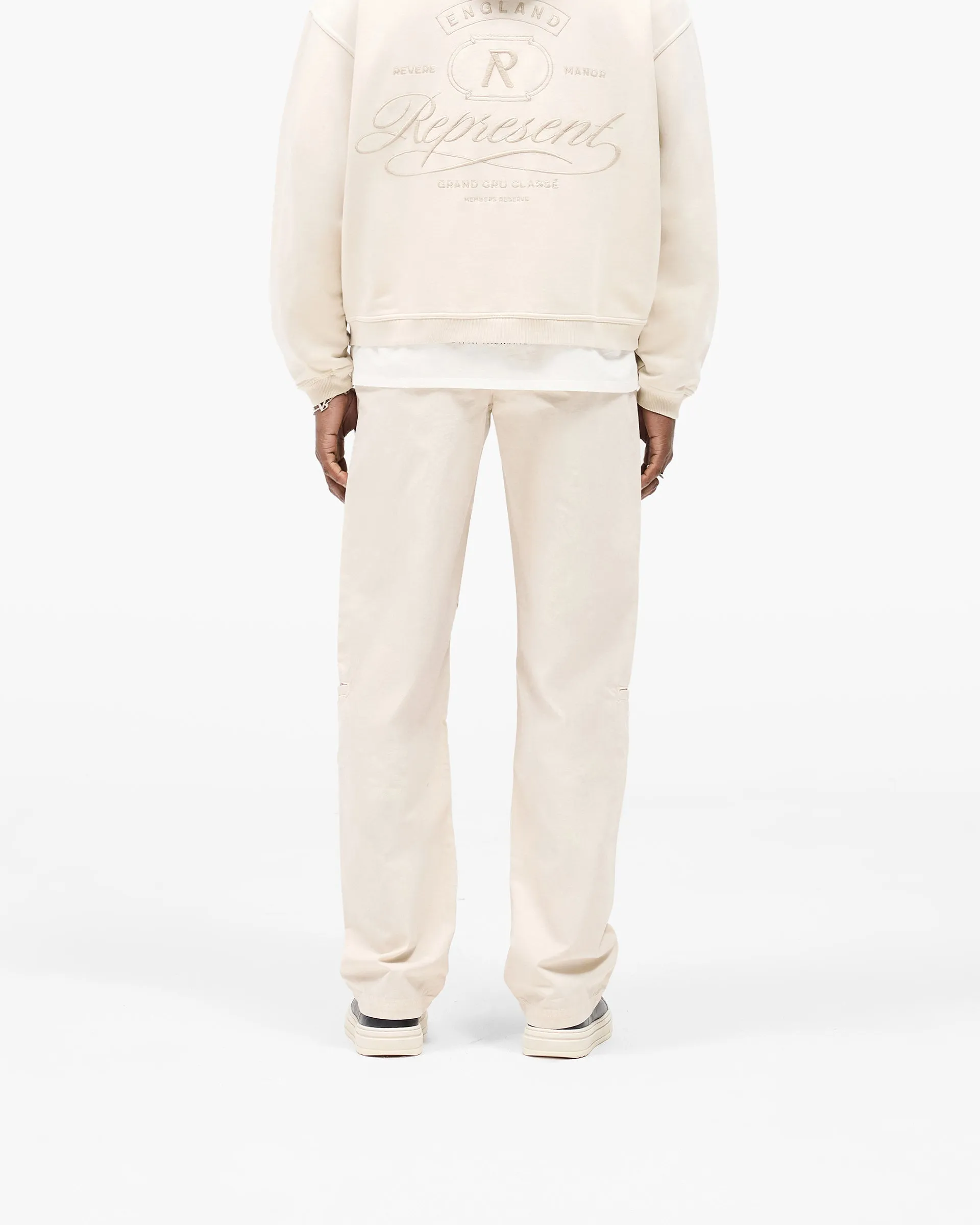 Front Pocket Cargo Pant - Champagne No Fuss Fit