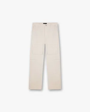 Front Pocket Cargo Pant - Champagne Wrinklefree