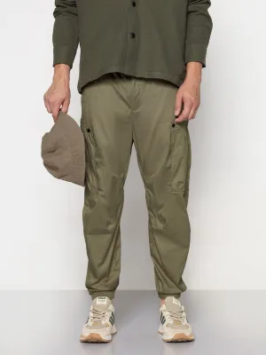 Classic Cut Layer-Friendly Fit Men's Green Relaxed Fit Cargos