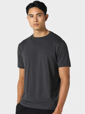 Reinforced Shoulder Stitching Gambit Dusty Grey T-Shirt