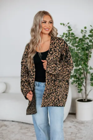 Giada Leopard Cardigan Cozy Design