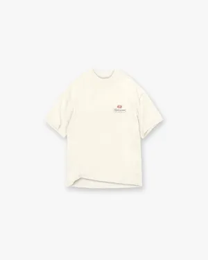 Grand Vintage Hand Drawn T-Shirt - Aged White Tagless Design