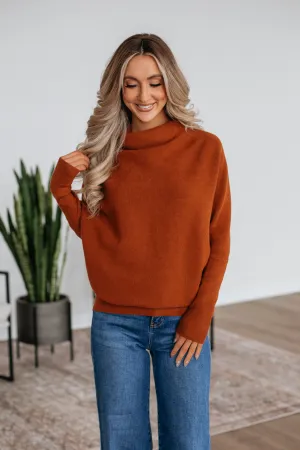Gretchen Dolman Sweater - Camel Daily Layer Modern Comfort