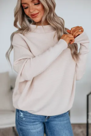 Gretchen Dolman Sweater - Natural QuickDry Technology