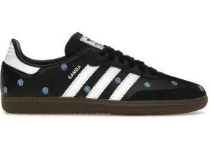 Comfort Padding Secure Style Adidas Samba Light Blue Floral Core Black (Women'S)