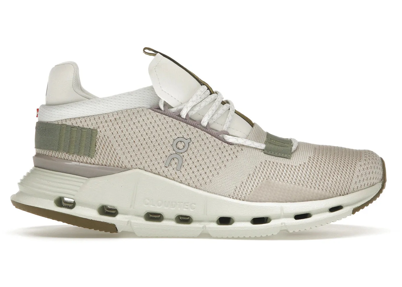 shock - absorbing running shoes psychologically - satisfying On Running Cloudnova Moon Aloe (Women'S)