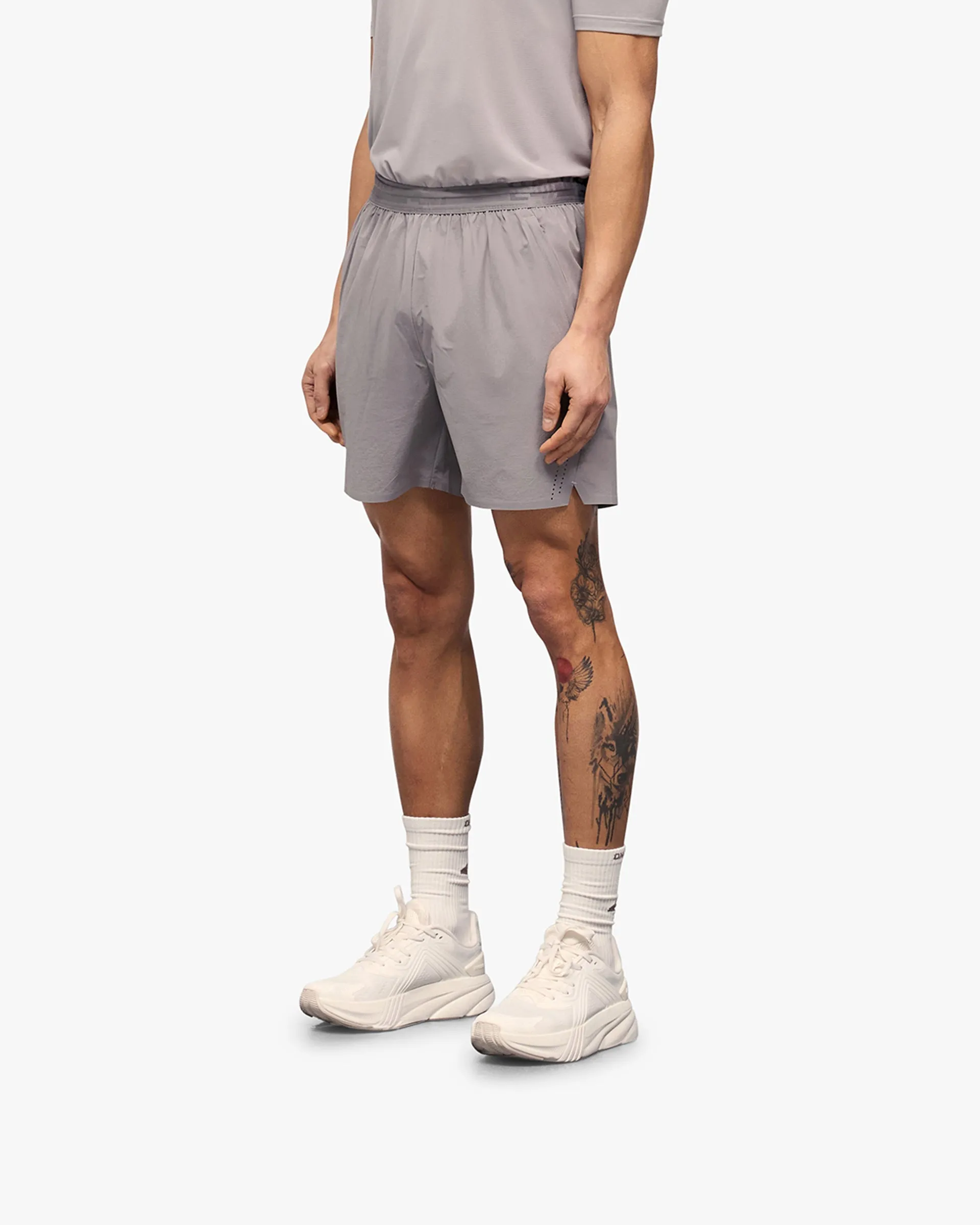 ReinforcedPockets NonSlipGrip 247 Training Shorts - Titanium