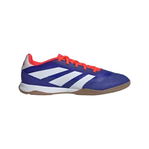 Sports field kids' shoes football practice footwear adidas Predator League Indoor Soccer Shoes | Lucid Blue-Cloud White-Solar Red | Men's