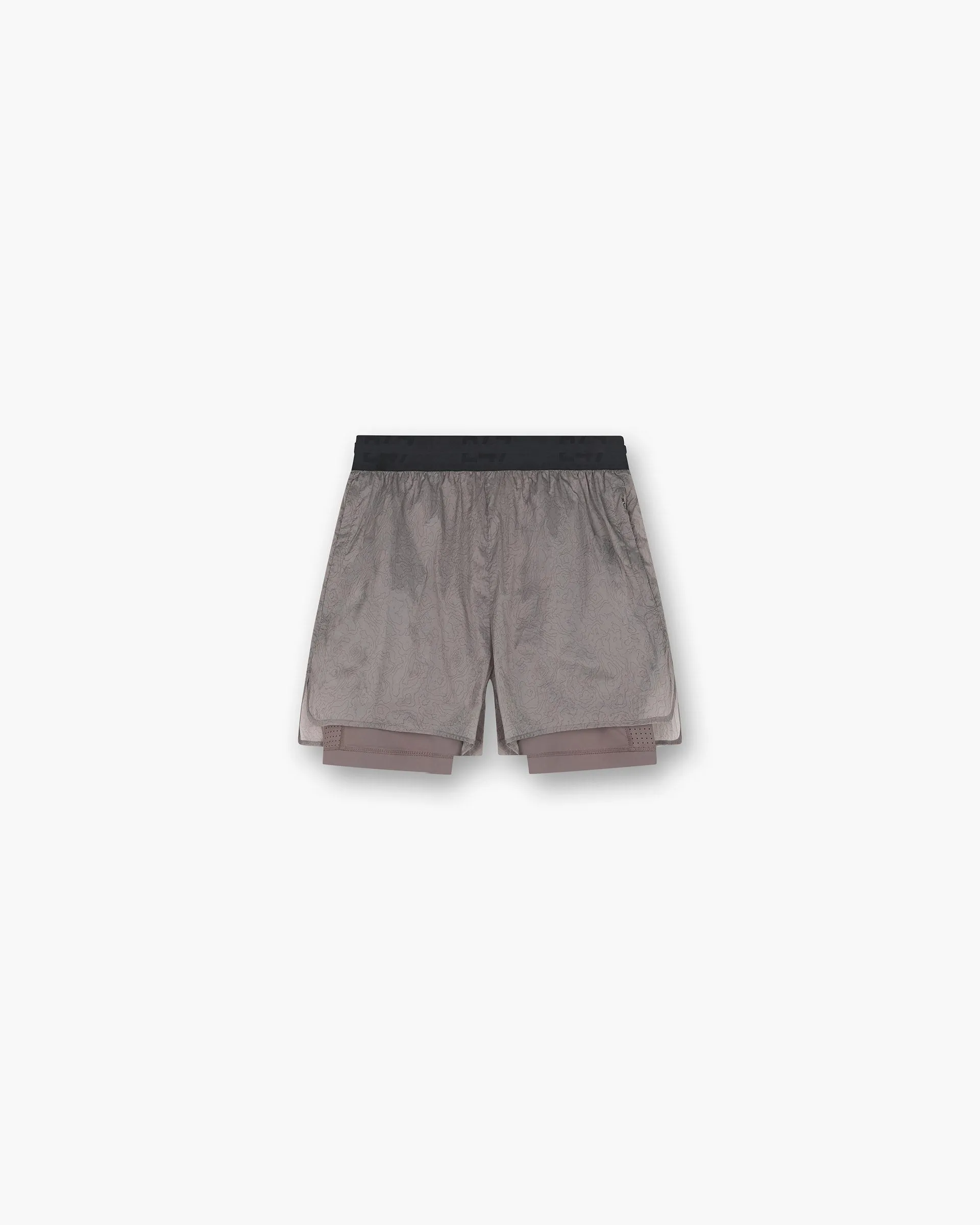 Semi-formal 247 Contour 2-In-1 Run Shorts - Pebble