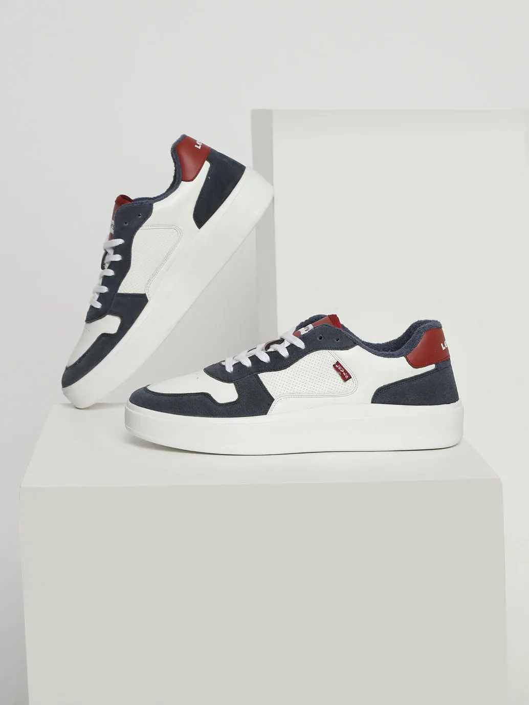 Viral Pop Stretchable Upper Men's White Casual Shoes