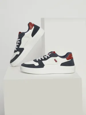 Men's White Casual Shoes Pastel tone