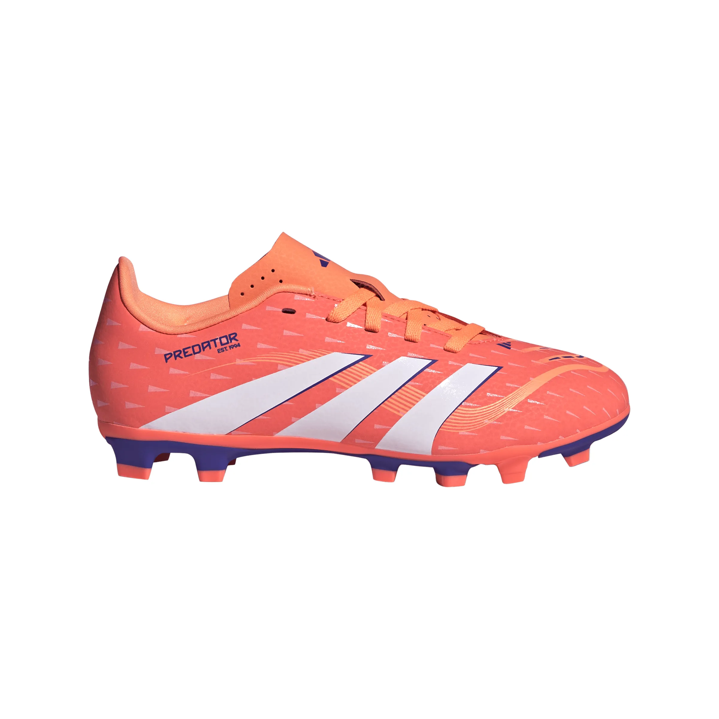 machine - washable Adidas Predator Club FG J - Coral Blaze Pack