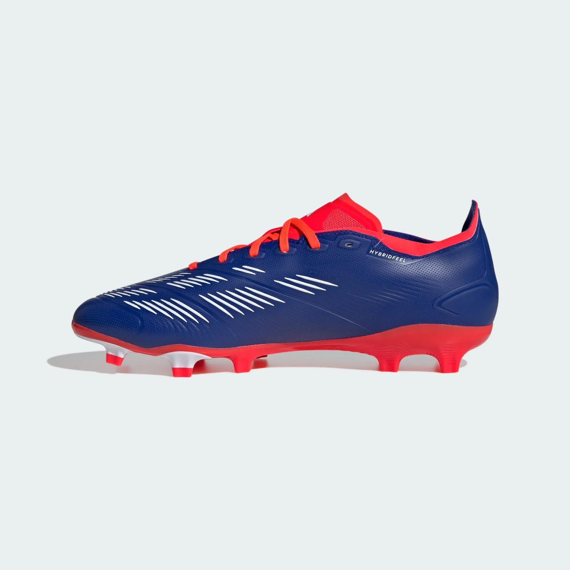adidas Predator League Firm Ground Soccer Cleats | Lucid Blue-Cloud White-Solar Red | Men's Flexible Construction replacement part