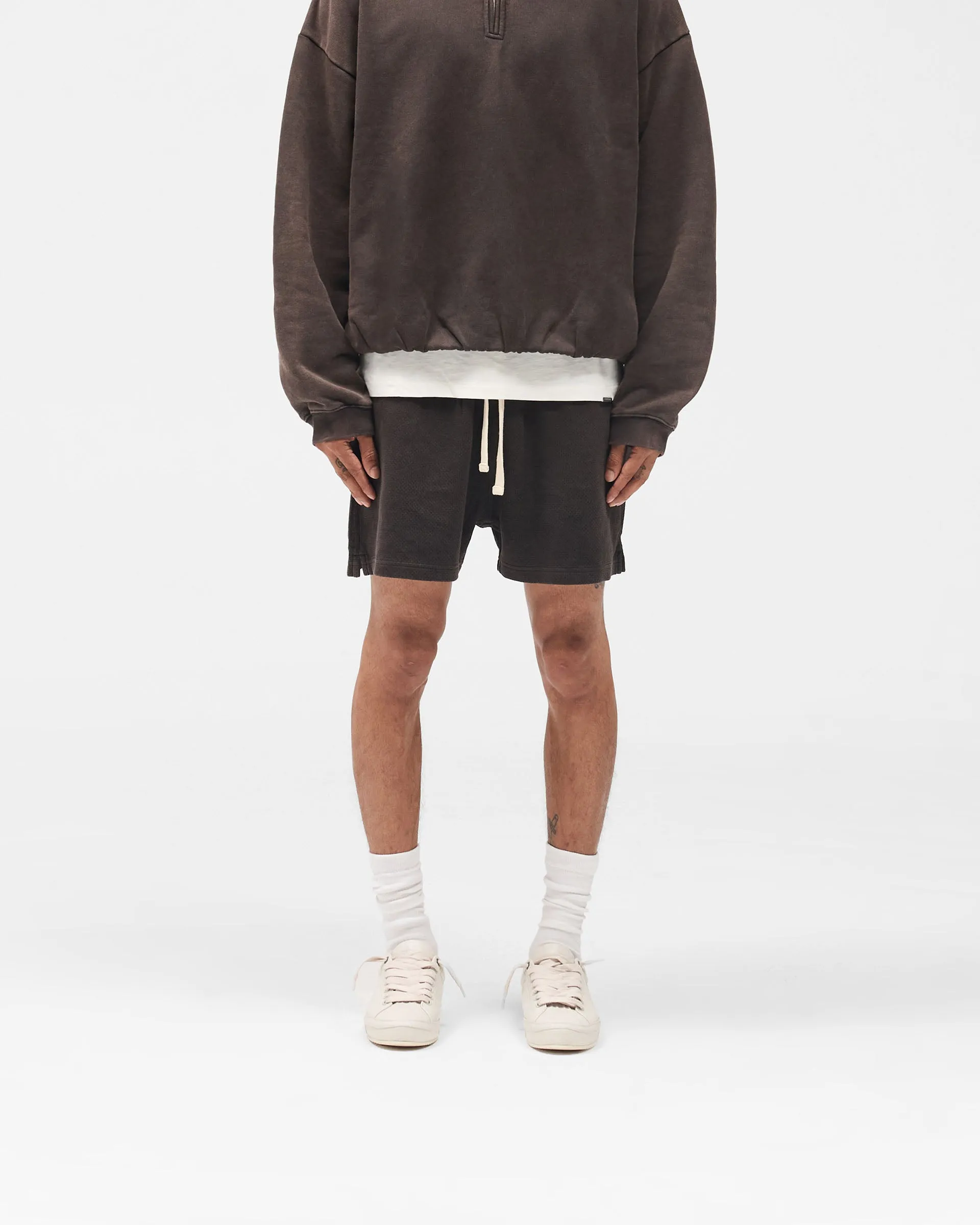 Initial Mesh Shorts - Coffee Non Irritating Tagless