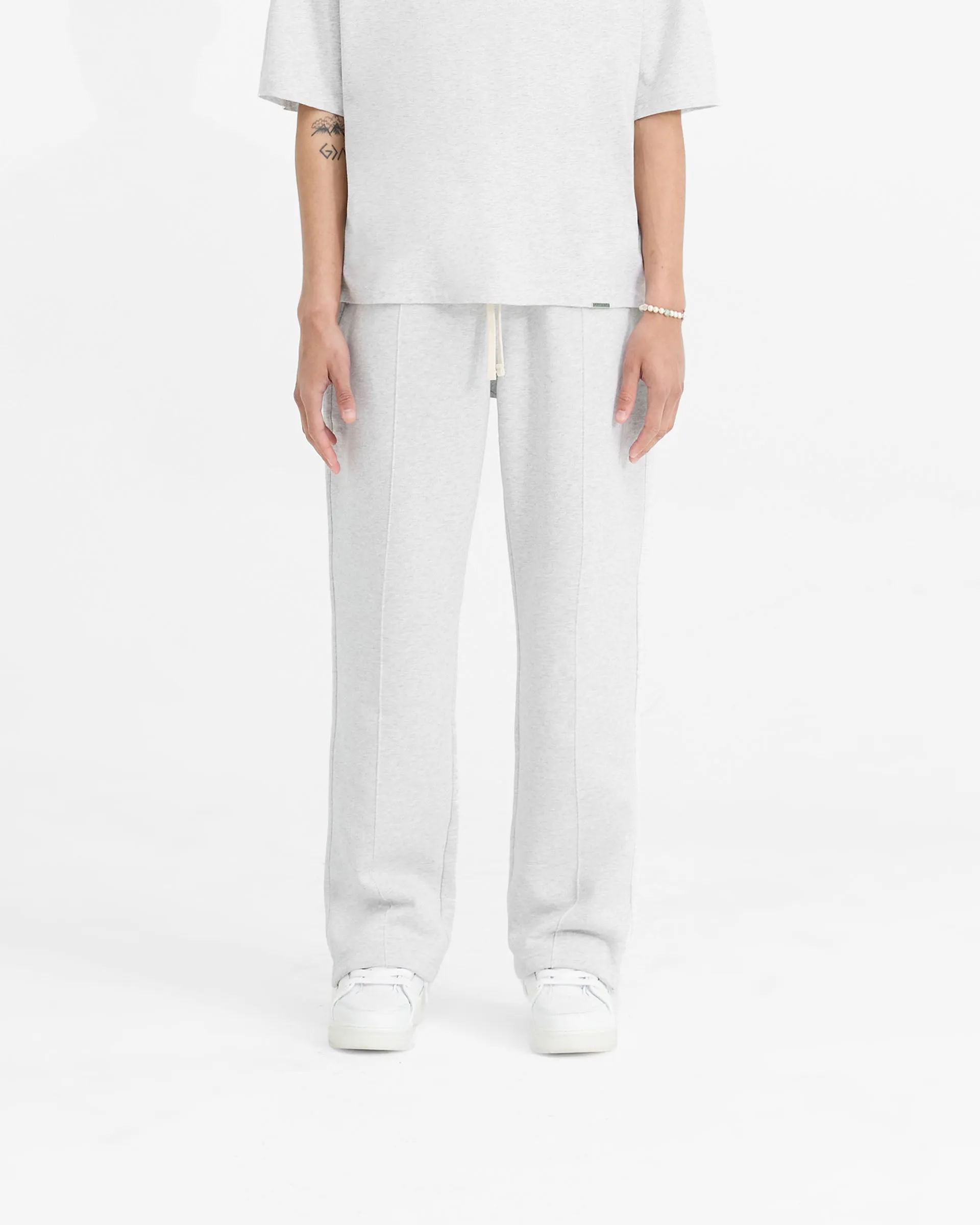 Initial Sweatpant - Ice Grey Marl Weekend Ready Seam-Free