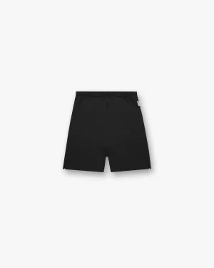Initial Sweatshorts - Black polo shirt