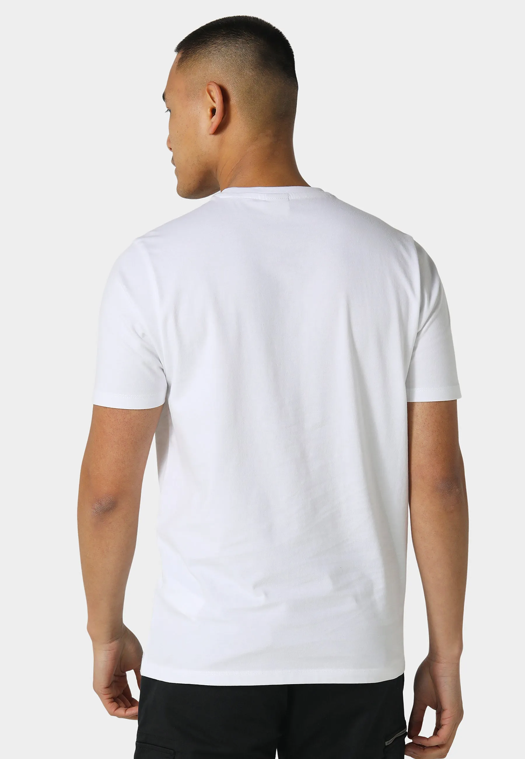 Soft Waistband Adult Wear Isleton White T-Shirt