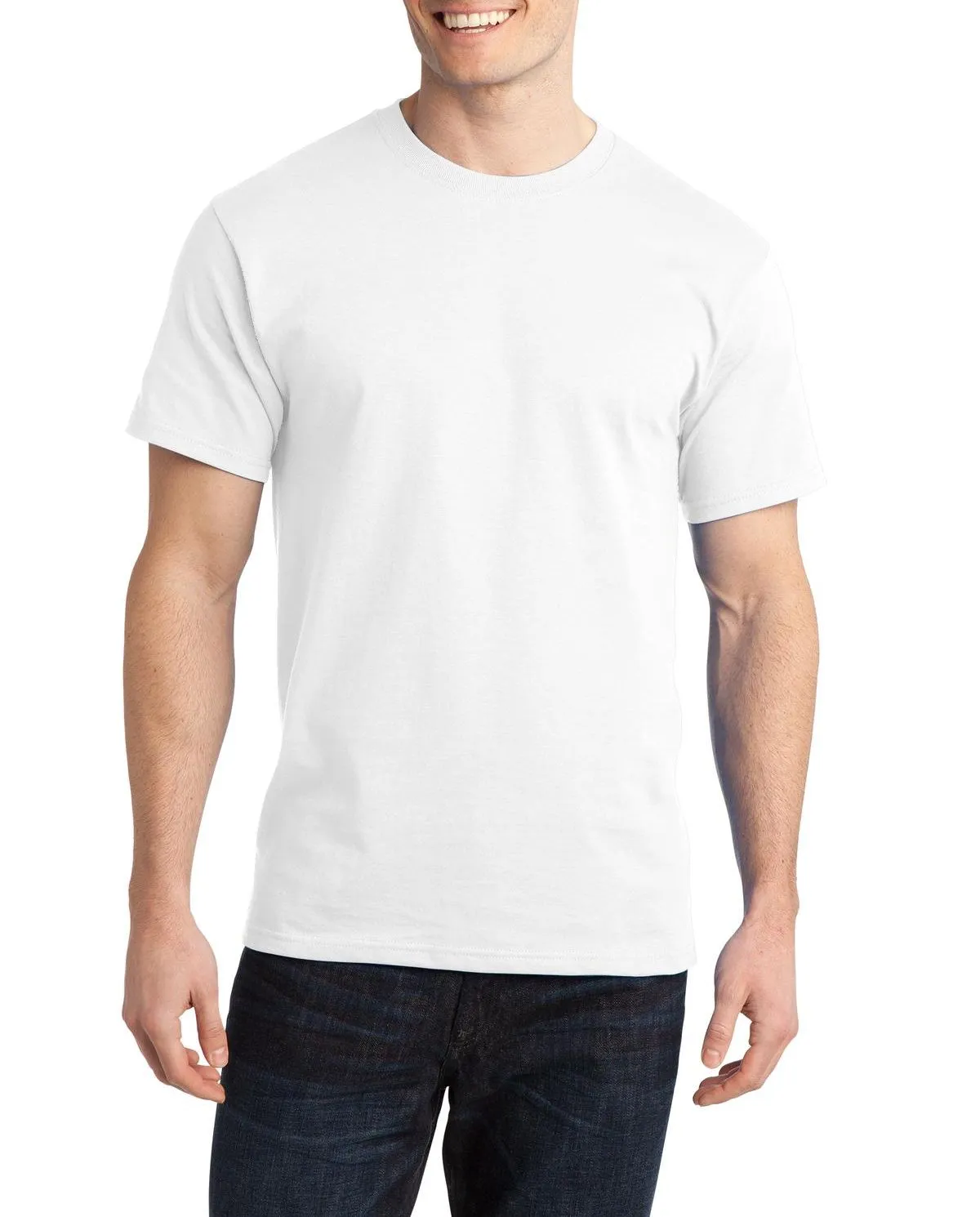 JustBlanks Men's 100% Cotton Short Sleeve Regular Fit T-Shirt Seasonal Staple Casual Layer Wear