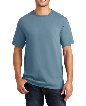 All-Day Wear JustBlanks Men's Short Sleeve Beach Wash Garment-Dyed T-Shirt